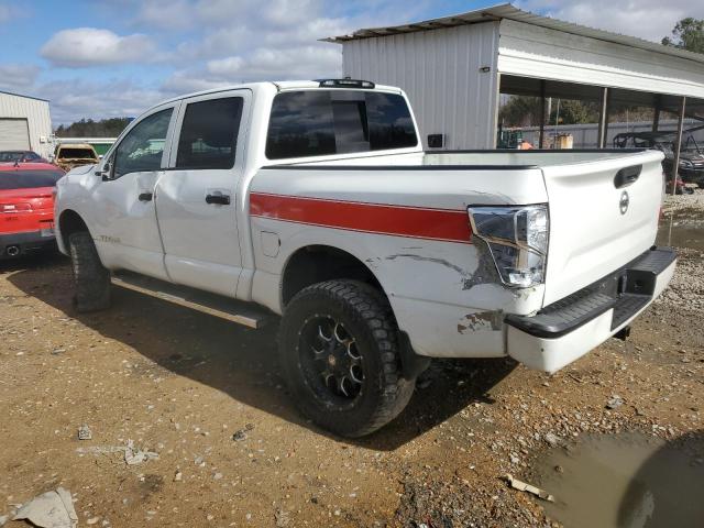 1N6AA1EK0HN547072 - 2017 NISSAN TITAN S WHITE photo 2