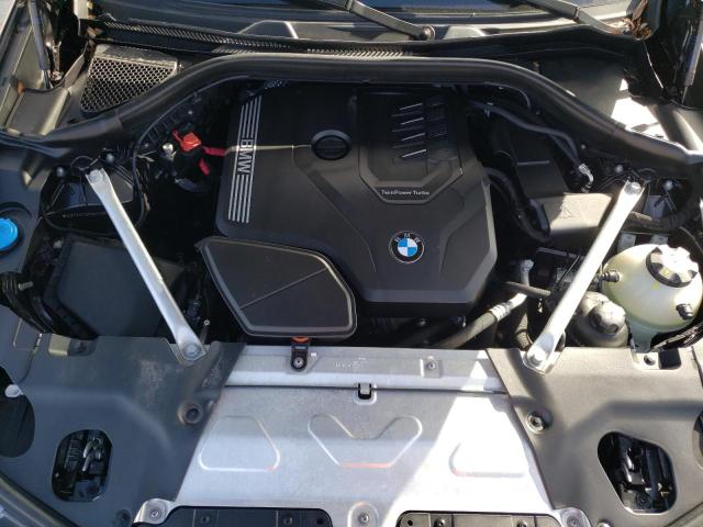 5UXTY5C03M9H01486 - 2021 BMW X3 XDRIVE30I GRAY photo 12