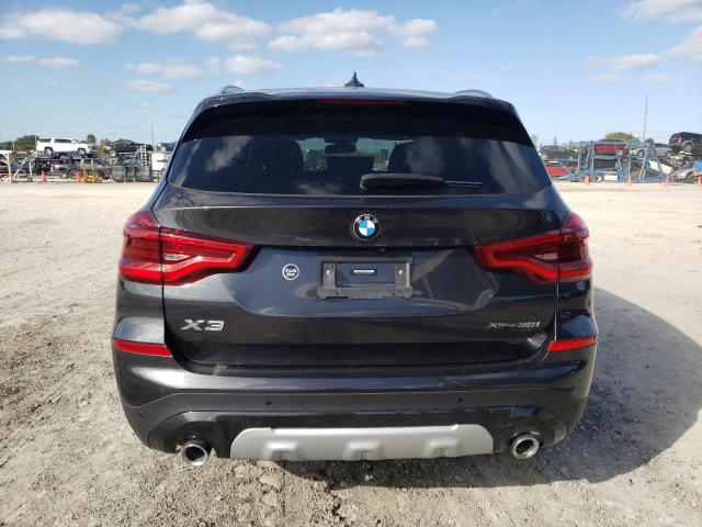 5UXTY5C03M9H01486 - 2021 BMW X3 XDRIVE30I GRAY photo 6
