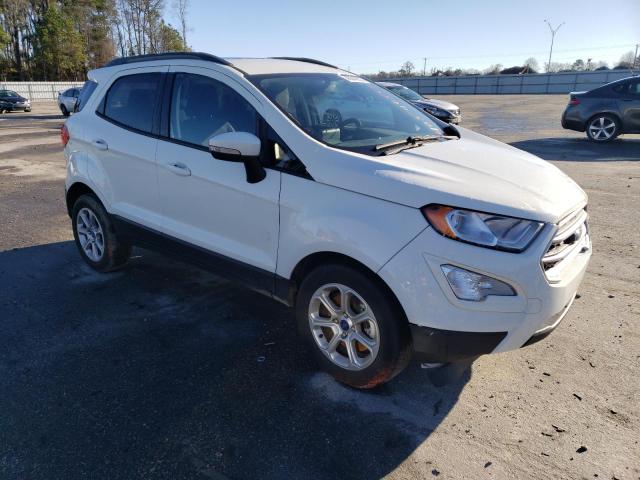 MAJ3S2GE3MC439644 - 2021 FORD ECOSPORT SE WHITE photo 4