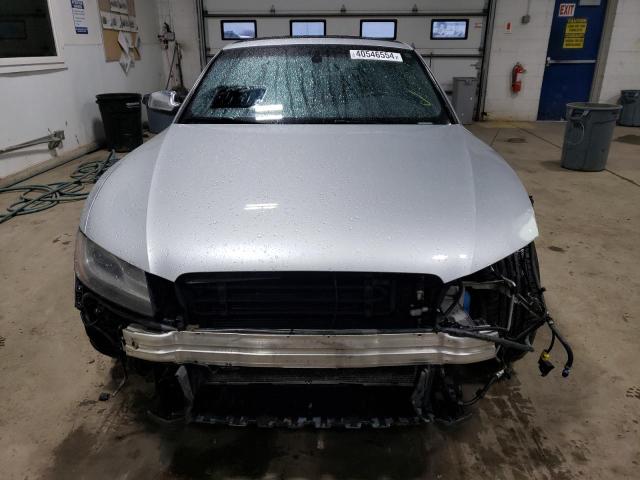 WAUVVAFR1CA003021 - 2012 AUDI S5 PRESTIGE 银色 照片 5