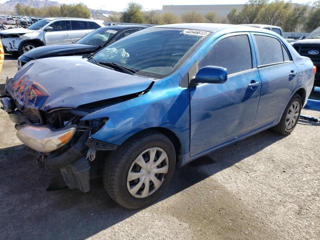 1NXBU4EE3AZ177656 - 2010 TOYOTA COROLLA BASE BLUE photo 1