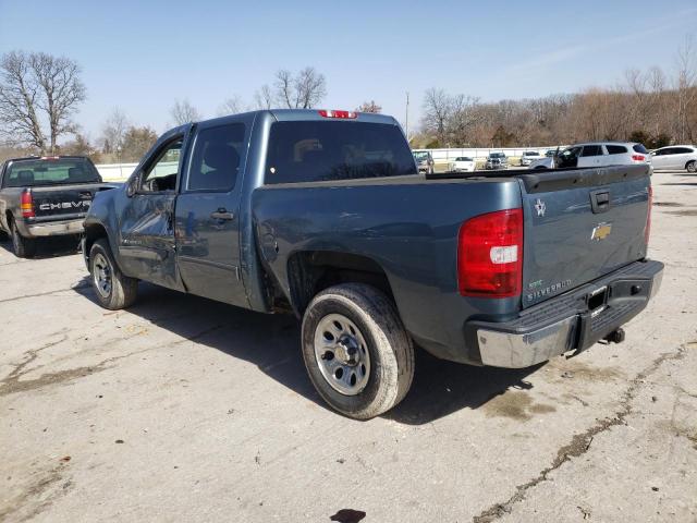 3GCPCREA1BG186397 - 2011 CHEVROLET SILVERADO C1500  LS BLUE photo 2