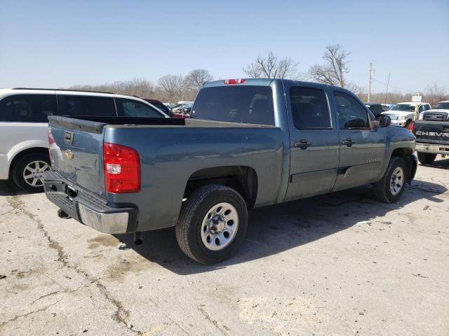 3GCPCREA1BG186397 - 2011 CHEVROLET SILVERADO C1500  LS BLUE photo 3