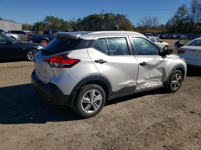 3N1CP5CU2KL548370 - 2019 NISSAN KICKS S SILVER photo 3