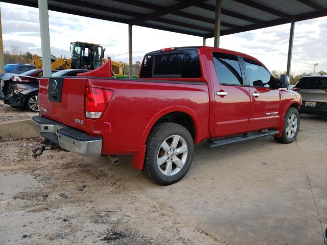 1N6BA07CX8N313994 - 2008 NISSAN TITAN XE RED photo 3