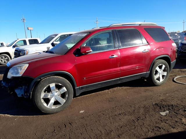 1GKEV33D79J103984 - 2009 GMC ACADIA SLT-2 RED photo 1