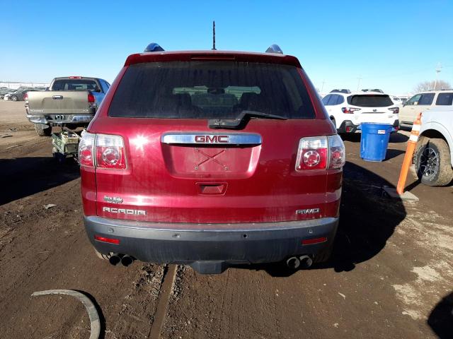 1GKEV33D79J103984 - 2009 GMC ACADIA SLT-2 RED photo 6