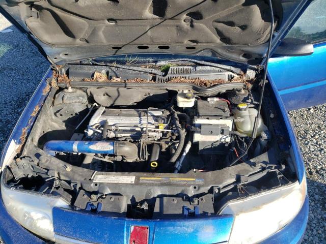 1G8AZ52F54Z224725 - 2004 SATURN ION LEVEL 2 BLUE photo 11