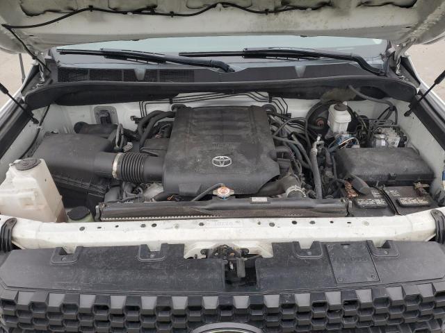 5TFCY5F15KX025571 - 2019 TOYOTA TUNDRA DOUBLE CAB SR/SR5 WHITE photo 11