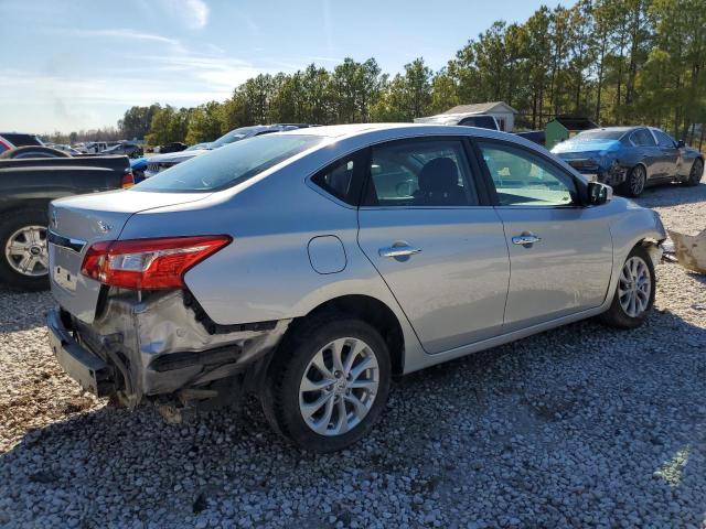 3N1AB7AP0JY344442 - 2018 NISSAN SENTRA S SILVER photo 3