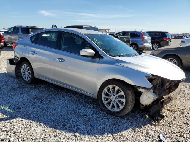 3N1AB7AP0JY344442 - 2018 NISSAN SENTRA S SILVER photo 4