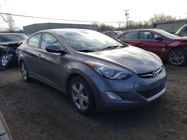 5NPDH4AE6DH156855 - 2013 HYUNDAI ELANTRA GLS GRAY photo 4