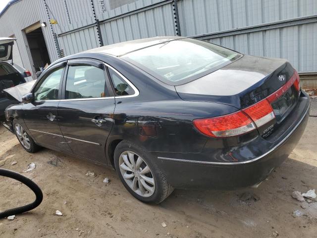 KMHFC46F87A175469 - 2007 HYUNDAI AZERA SE BLACK photo 2