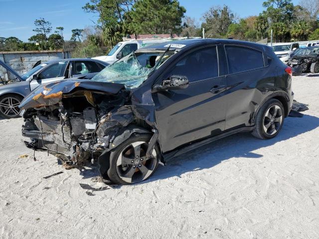 3CZRU5H53JM714612 - 2018 HONDA HR-V EX BLACK photo 1