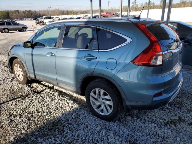 2HKRM3H70GH514328 - 2016 HONDA CR-V EXL BLUE photo 2