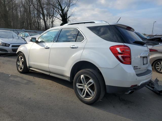 2GNFLGE36H6228463 - 2017 CHEVROLET EQUINOX PREMIER WHITE photo 2