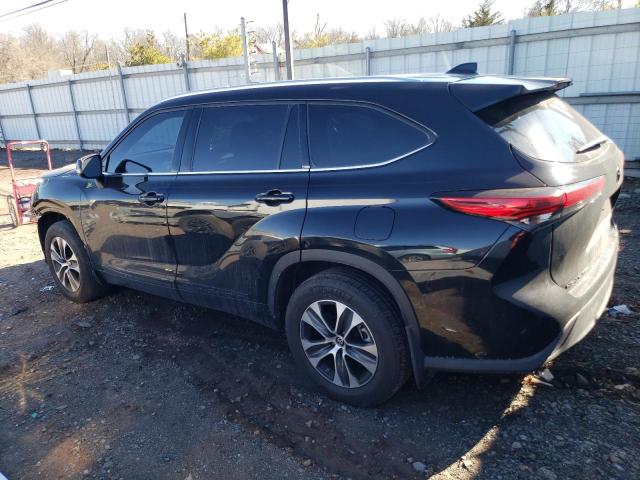 5TDGZRBH8LS516376 - 2020 TOYOTA HIGHLANDER XLE BLACK photo 2