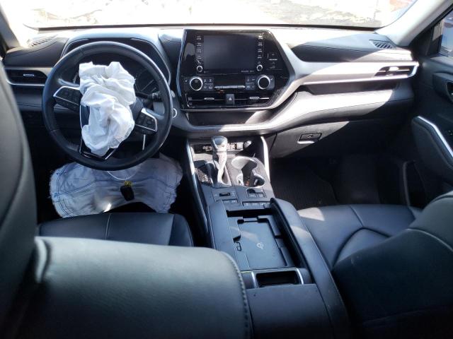 5TDGZRBH8LS516376 - 2020 TOYOTA HIGHLANDER XLE BLACK photo 8