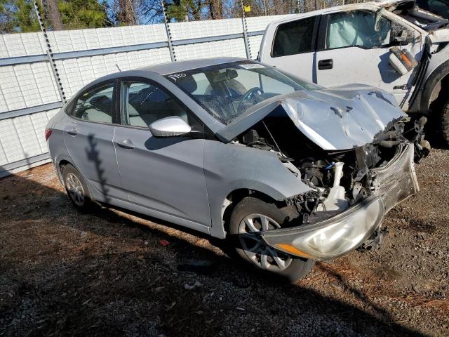 KMHCT4AE3CU139473 - 2012 HYUNDAI ACCENT GLS SILVER photo 4