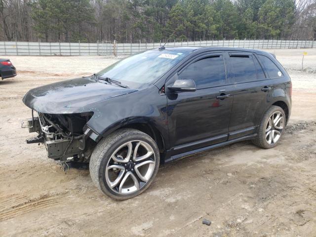 2FMDK3AK1DBA93754 - 2013 FORD EDGE SPORT BLACK photo 1