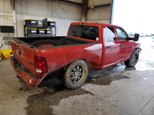 1C6RD7FT3CS343746 - 2012 DODGE RAM 1500 ST RED photo 3