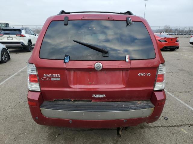 4M2CU97138KJ41448 - 2008 MERCURY MARINER PREMIER RED photo 6