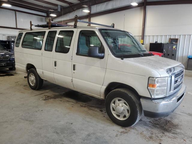 1FBSS3BL8DDA64611 - 2013 FORD ECONOLINE E350 SUPER DUTY WAGON WHITE photo 4