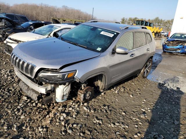 1C4PJMDX2KD236204 - 2019 JEEP CHEROKEE LIMITED SILVER photo 1