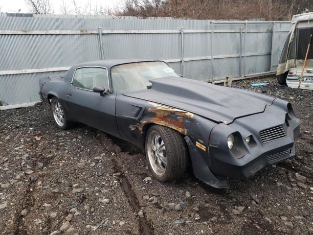 1G1AP87L3BL183953 - 1981 CHEVROLET CAMARO CHARCOAL photo 4