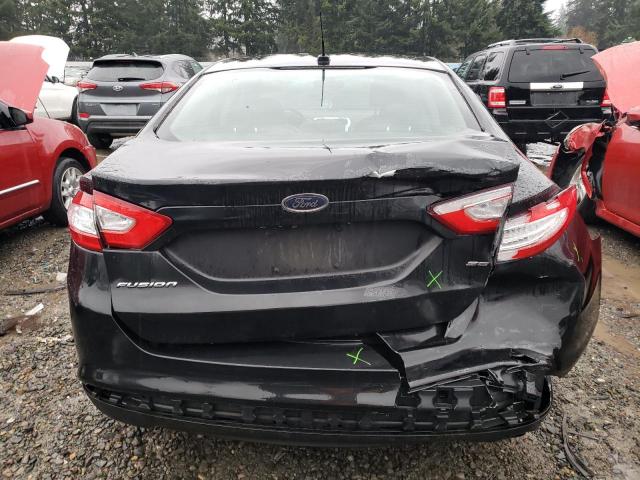 1FA6P0H79F5117553 - 2015 FORD FUSION SE BLACK photo 6