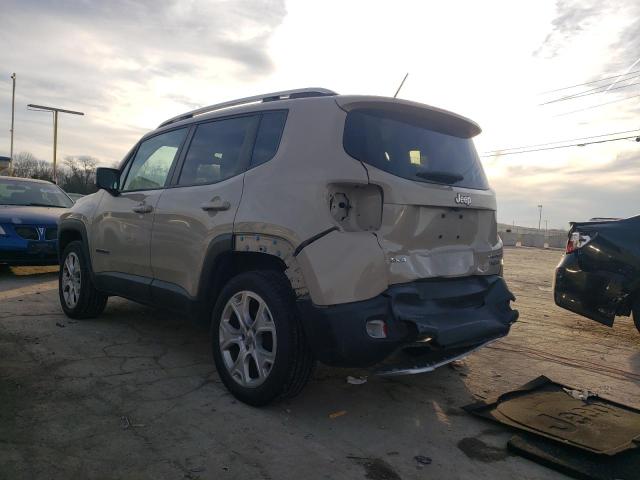 ZACCJBDT7FPB92529 - 2015 JEEP RENEGADE LIMITED WHITE photo 2