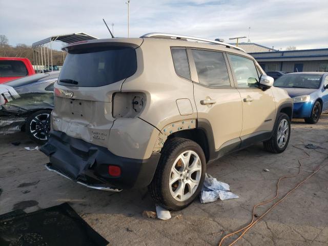 ZACCJBDT7FPB92529 - 2015 JEEP RENEGADE LIMITED WHITE photo 3