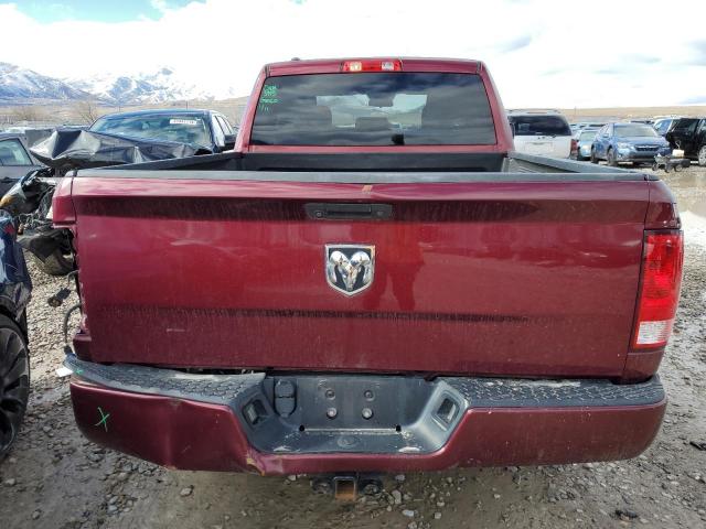 1C6RR6FT0JS211181 - 2018 RAM 1500 ST MAROON photo 6