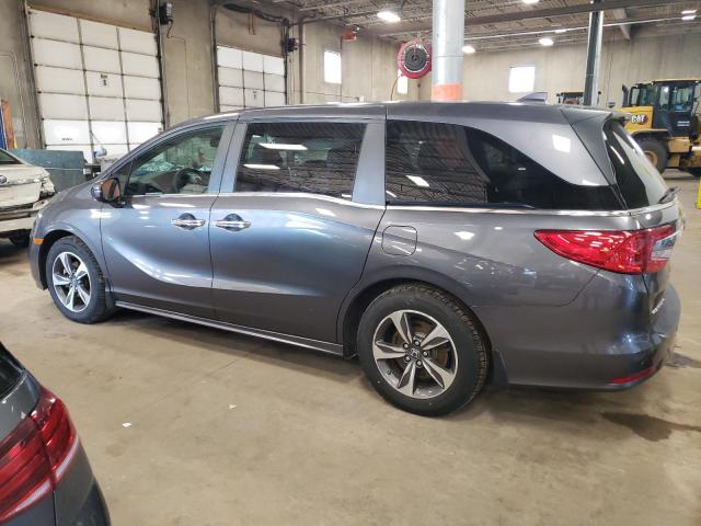 5FNRL6H84JB017690 - 2018 HONDA ODYSSEY TOURING GRAY photo 2