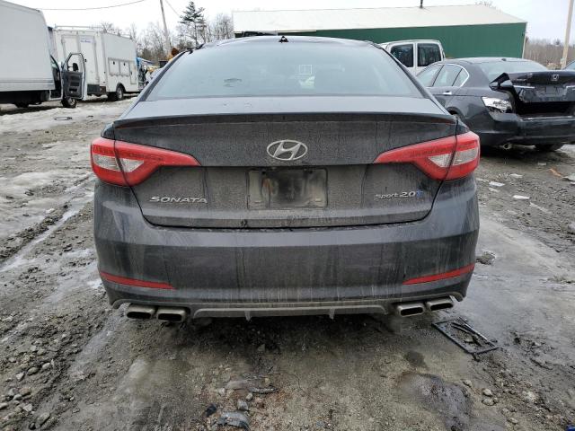 5NPE34AB4FH095596 - 2015 HYUNDAI SONATA SPORT BLACK photo 6