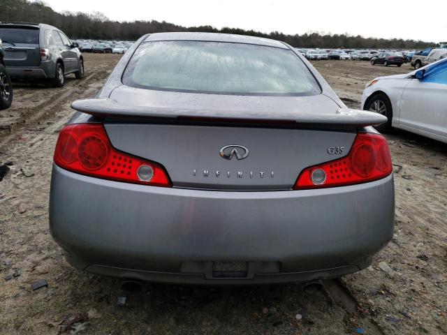 JNKCV54E84M821944 - 2004 INFINITI G35 GRAY photo 6