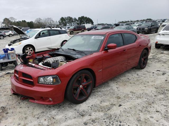 2B3KA73W36H293350 - 2006 DODGE CHARGER SRT-8 BURGUNDY photo 1