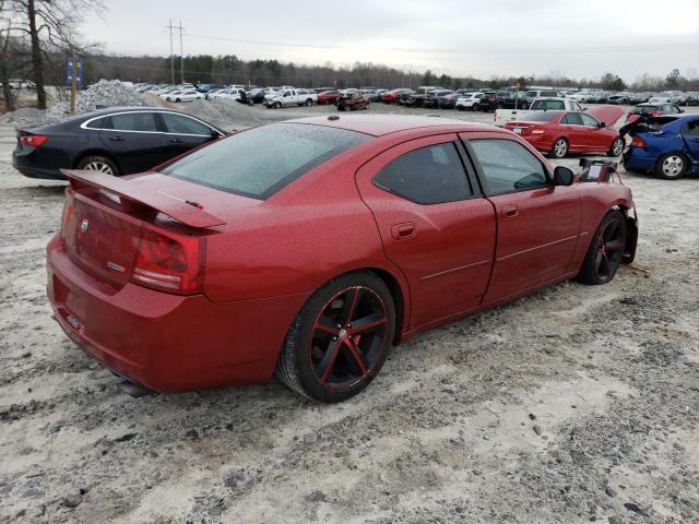 2B3KA73W36H293350 - 2006 DODGE CHARGER SRT-8 BURGUNDY photo 3