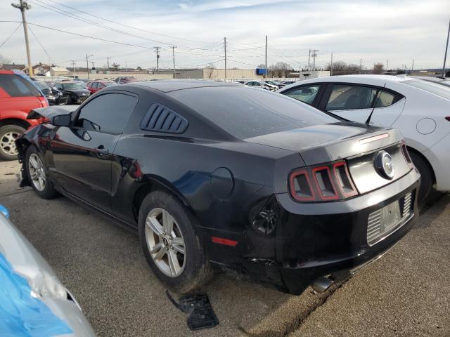 1ZVBP8AM3E5226206 - 2014 FORD MUSTANG BLACK photo 2