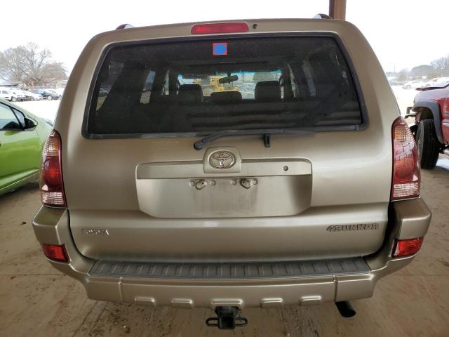 JTEZU14R058027519 - 2005 TOYOTA 4RUNNER SR5 BEIGE photo 6