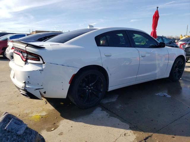 2C3CDXHGXJH187907 - 2018 DODGE CHARGER SXT PLUS WHITE photo 3