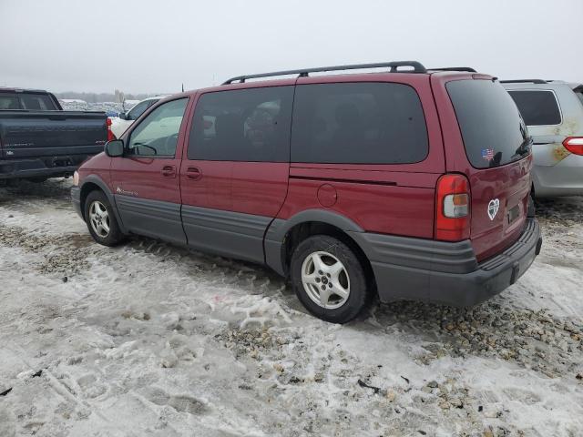 1GMDV33EX5D131931 - 2005 PONTIAC MONTANA LUXURY BURGUNDY photo 2