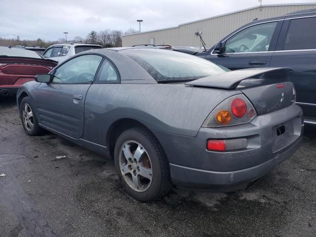 4A3AC44G23E100339 - 2003 MITSUBISHI ECLIPSE GS GRAY photo 2