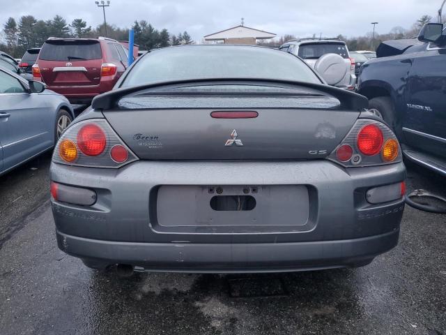 4A3AC44G23E100339 - 2003 MITSUBISHI ECLIPSE GS GRAY photo 6