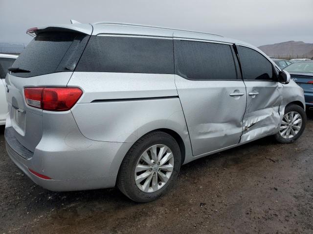 KNDMC5C13G6186392 - 2016 KIA SEDONA EX SILVER photo 3