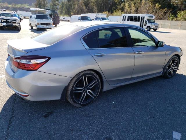 1HGCR2F14HA031953 - 2017 HONDA ACCORD SPORT SPECIAL EDITION SILVER photo 3