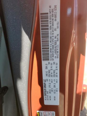 1J4GA59109L783816 - 2009 JEEP WRANGLER U SAHARA ORANGE photo 13