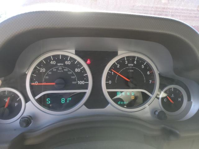 1J4GA59109L783816 - 2009 JEEP WRANGLER U SAHARA ORANGE photo 9