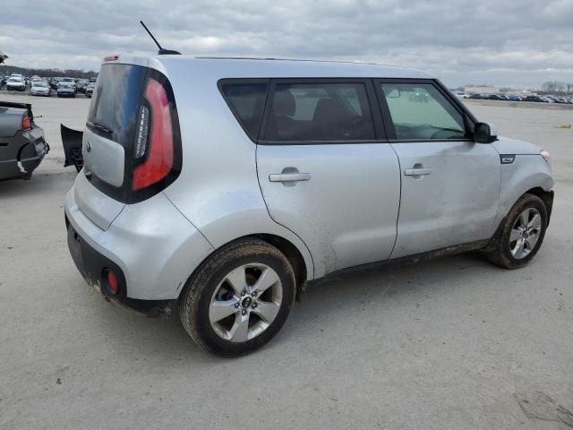 KNDJN2A27K7696920 - 2019 KIA SOUL SILVER photo 3